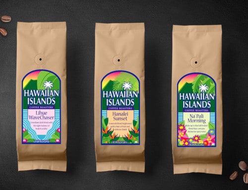 Hawaiian Coffee Labels