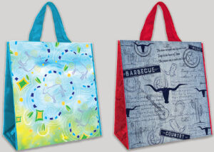 custom designed theme totebags
