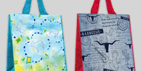 custom designed theme totebags