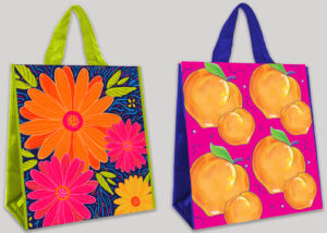 Butterbuds Illustrated bag designs