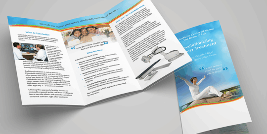 Cyberknife Trifold brochure