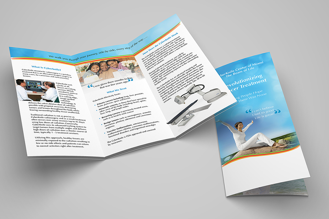 Cyberknife Trifold brochure