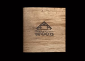 Vintage and Specialty Wood Brochure Design
