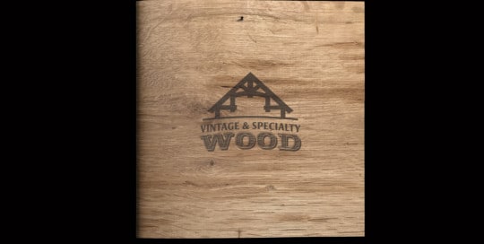 Vintage and Specialty Wood Brochure Design