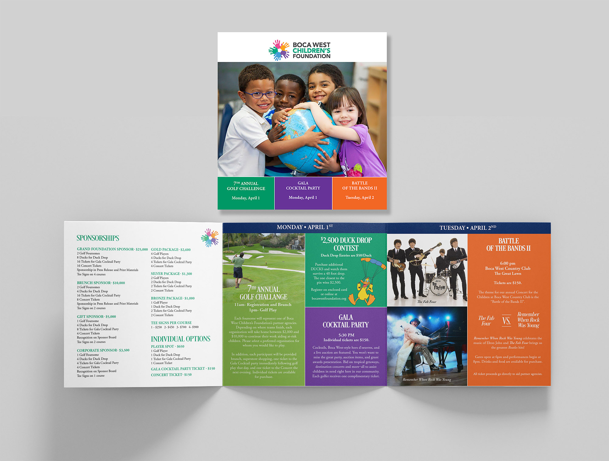 Boca West Children's Foundation Invite