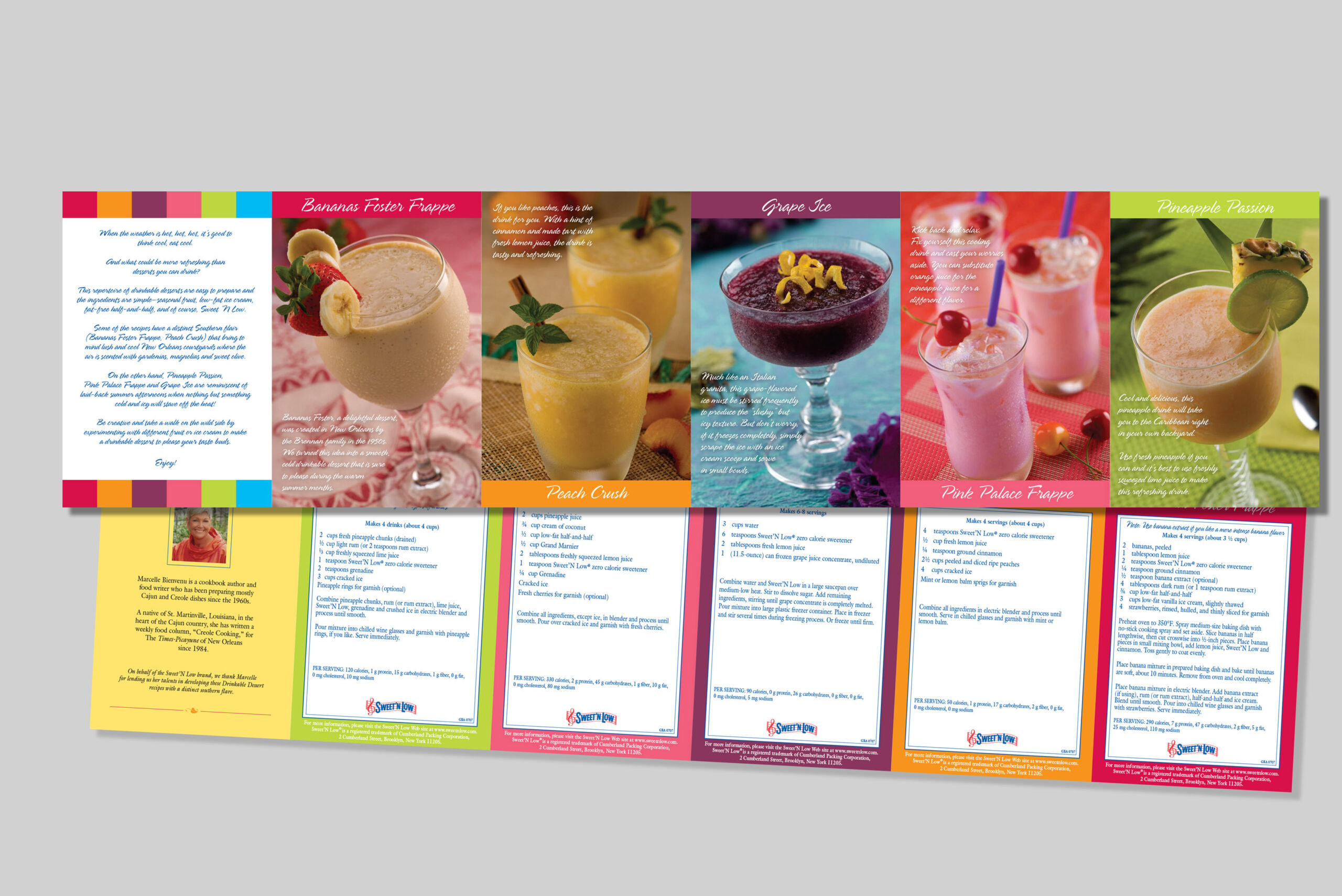 Sweet N' Low Recipe Brochure inside