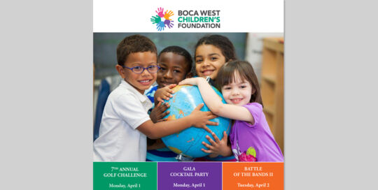Boca West Children's foundation invite
