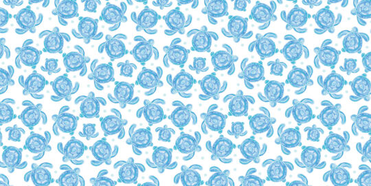 aBlue Turtle pattern