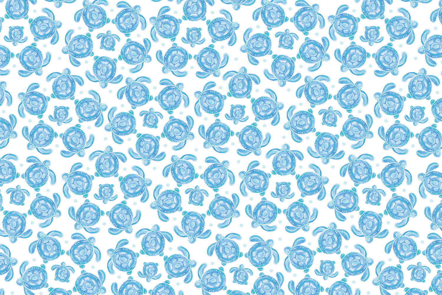 aBlue Turtle pattern
